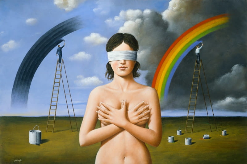 Rafał Olbiński - Obiektywne ukazanie treści