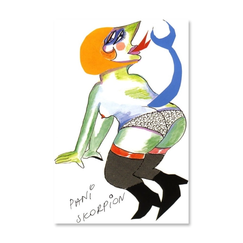 Hanna Bakuła - Signs of the zodiac "Mrs. Scorpion"
