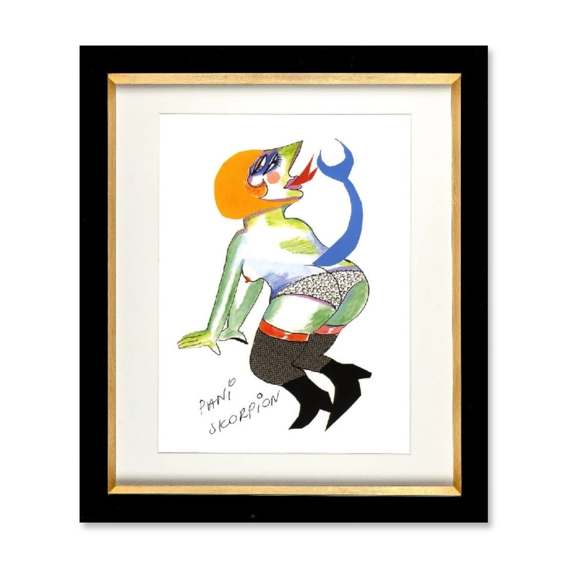 Hanna Bakuła - Signs of the zodiac "Mrs. Scorpion"
