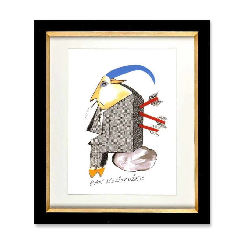 Hanna Bakuła - Signs of the zodiac "Mr. Capricorn"