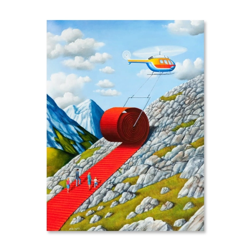 Rafał Olbiński - Animation of nothingness