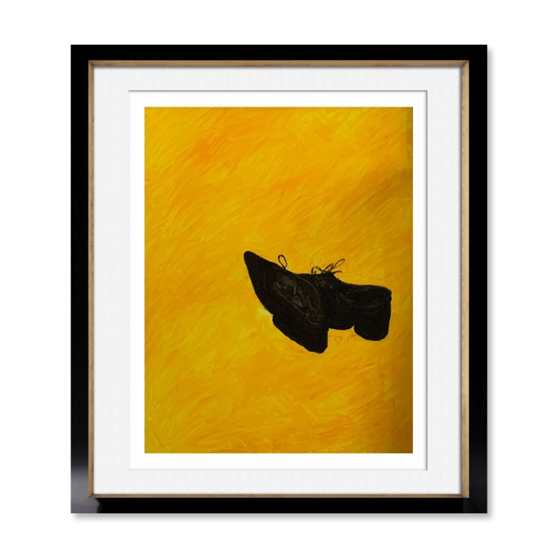 Paweł Kowalewski - Black, very black shoes eat the light, from the Loneliness series