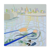 3. Kijem Wisły nie zawrócisz, 115x115 cm, olej na płótnie, 2024.jpg