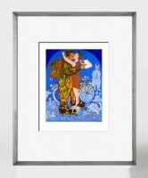 inkografia, Dwurnik, Młody poeta średniego pokolenia biała srebrna.jpeg