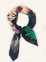 apaszka Autoportret w zielonym Bugatti, 90 x 90 cm _.jpg