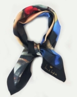 apaszka jedwabna, Błękitny szal_.jpg