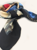 apaszka jedwabna, Błękitny_szal .jpg