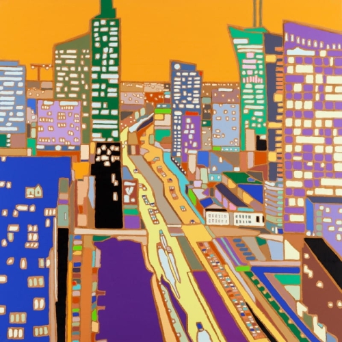 _Serce z betonu, a z mózgu woda Małgorzata Jędrzejczyk _rama czarna złota wkładka .jpg