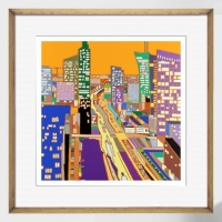 _Serce z betonu, a z mózgu woda Małgorzata Jędrzejczyk _rama biała złota wkładka .jpg