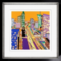 _Serce z betonu, a z mózgu woda Małgorzata Jędrzejczyk _rama czarna srebrna wkładka .jpg