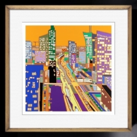 _Serce z betonu, a z mózgu woda Małgorzata Jędrzejczyk _rama czarna złota wkładka .jpg