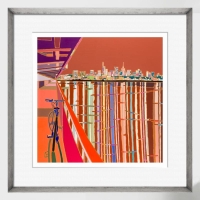 _Na moście z przyjacielem Magdalena Jędrzejczyk _rama biała srebrna wkładka.jpg