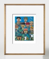 inkografia, Dwurnik, Legiony Rydzyka_biała złota.jpeg