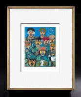 inkografia, Dwurnik, Legiony Rydzyka_czarna złota.jpeg