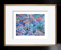 Edward Dwurnik Szwedzi w Zamościu czarna rama złota wkładka.jpg