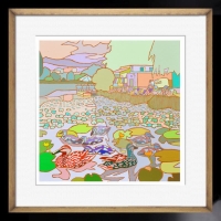 Park Skaryszewski_rama czarna złota wkładka.jpg