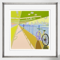 Wiosna warszawska_biała rama srebrna wkładka.jpg