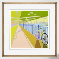 Wiosna warszawska_biała rama złota wkładka.jpg