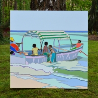 Hakuna matata Zanzibar, 100x100 cm, olej na płótnie, 2024 z tłem.jpg