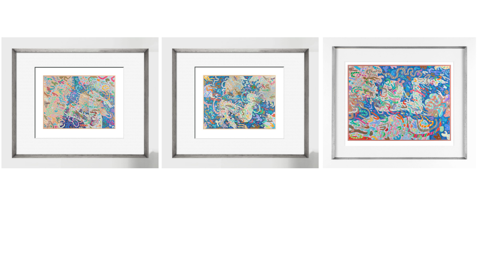 JAN DOBKOWSKI'S COLLECTION "CARNIVAL IN RIO" INCLUDES: CARNIVAL IN RIO XXXXII, XXXXIII, XXXXVI